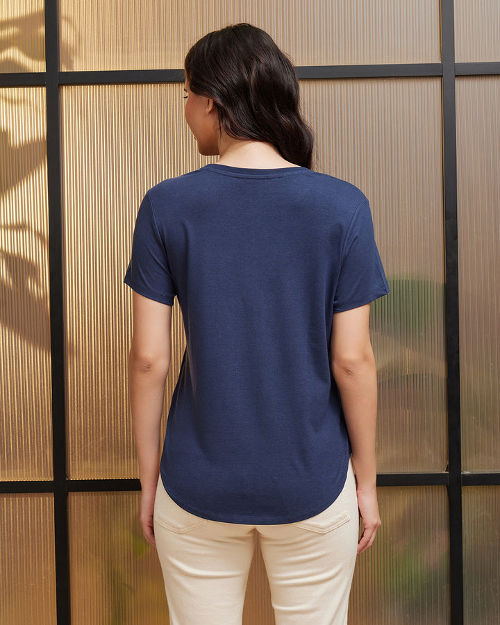 Starry Seas Bamboo Crew Neck