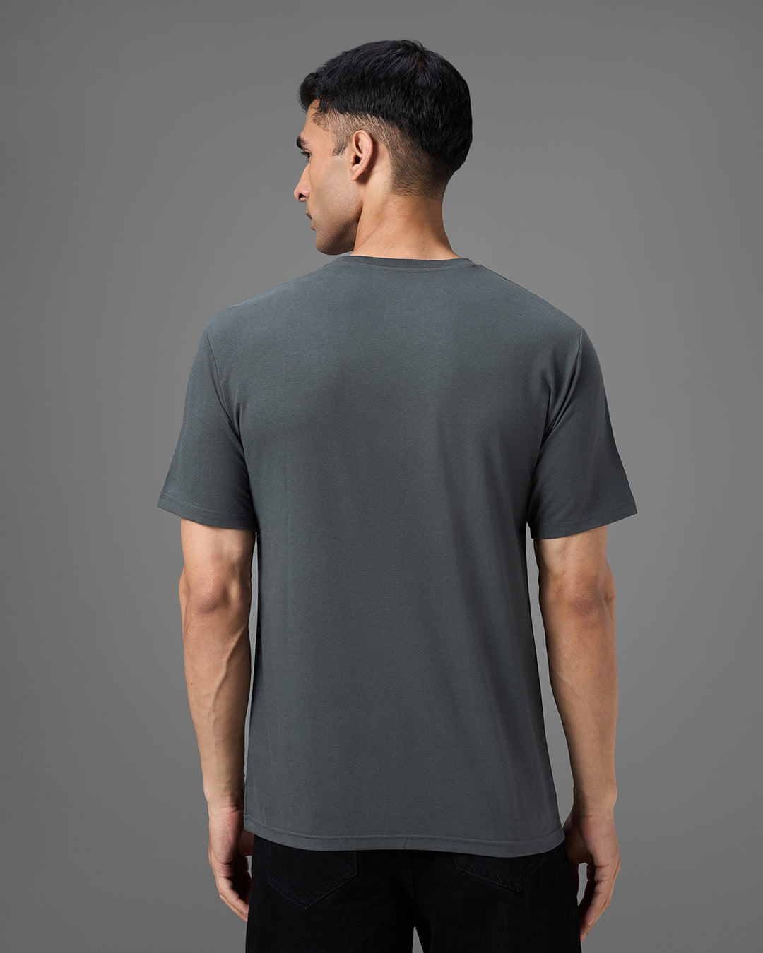 Phantom Grey Bamboo Crew Neck