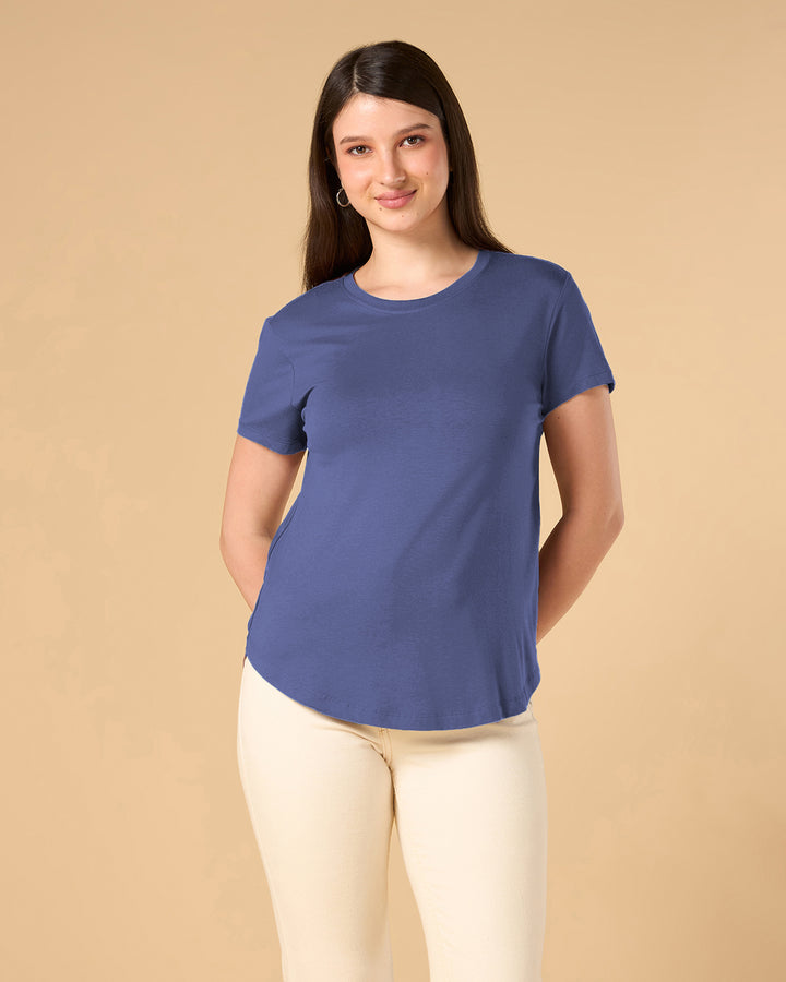 Orchid Bamboo Crew Neck