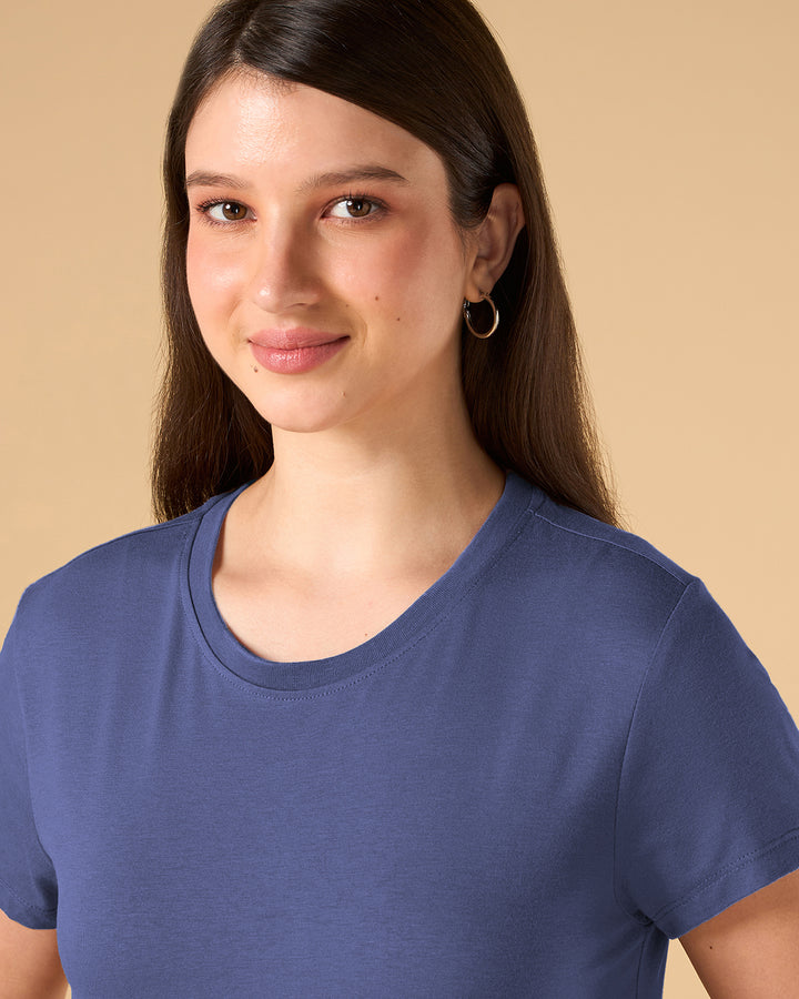 Orchid Bamboo Crew Neck
