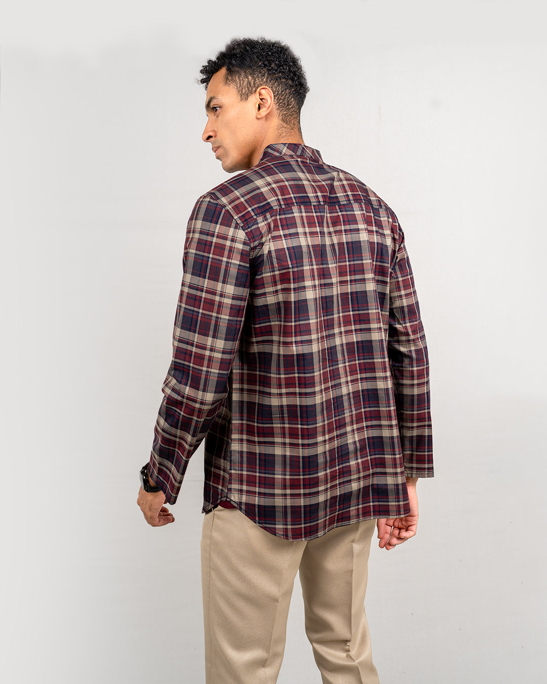 Modern stylish zipper front shirt for men, Stylish and functional zipper front shirt for men, combining modern design with comfort, casual wear