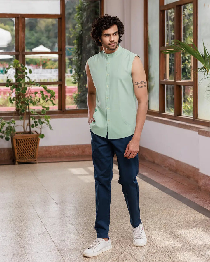 Zelen - Sleeveless Shirt