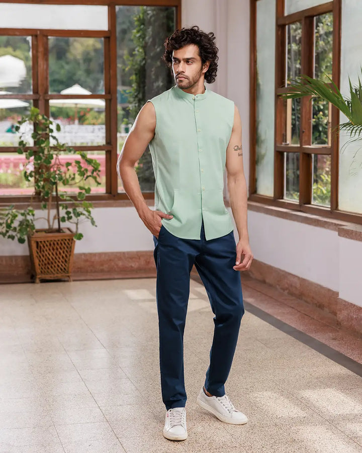 Zelen - Sleeveless Shirt
