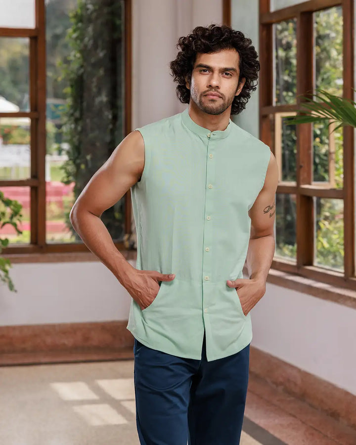 Zelen - Sleeveless Shirt