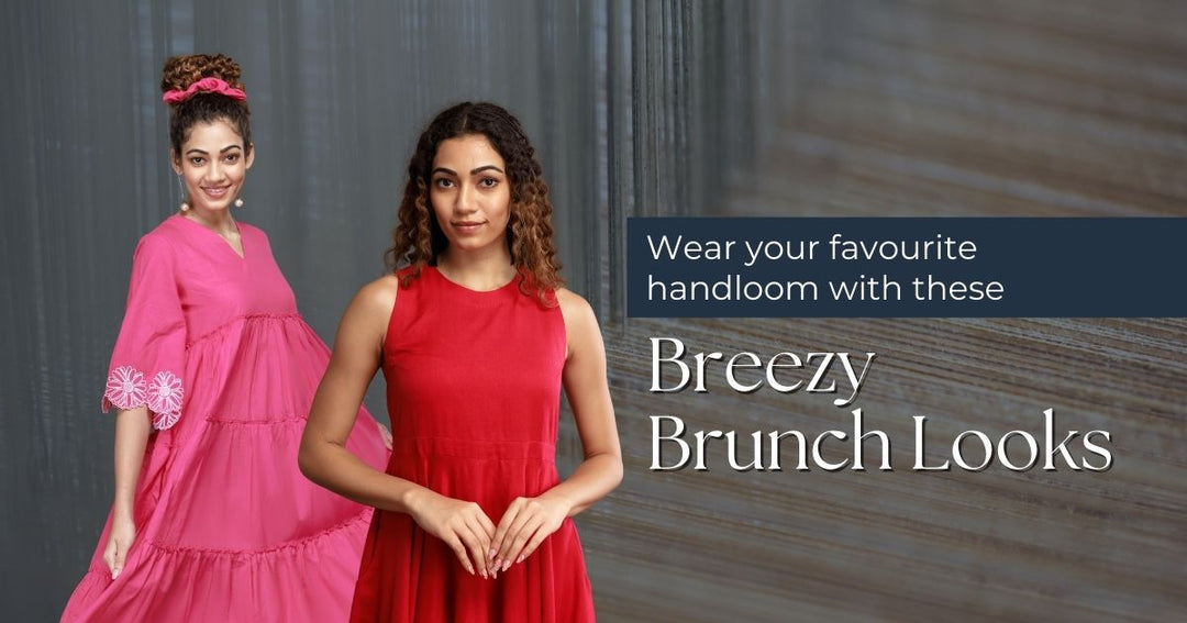 Wear your favourite handloom with these breezy brunch looks