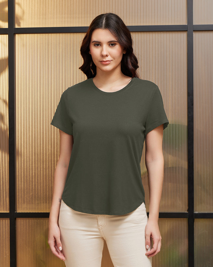 Muted Moss Bamboo T-shirt