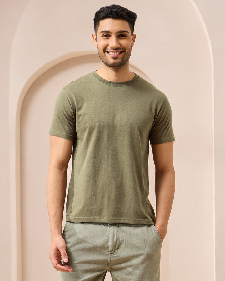 Olive Green Classic Tee