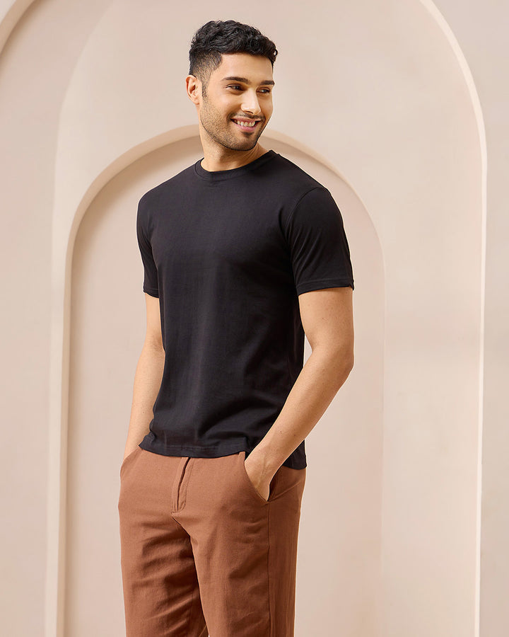 Noir - Bamboo Crew Neck