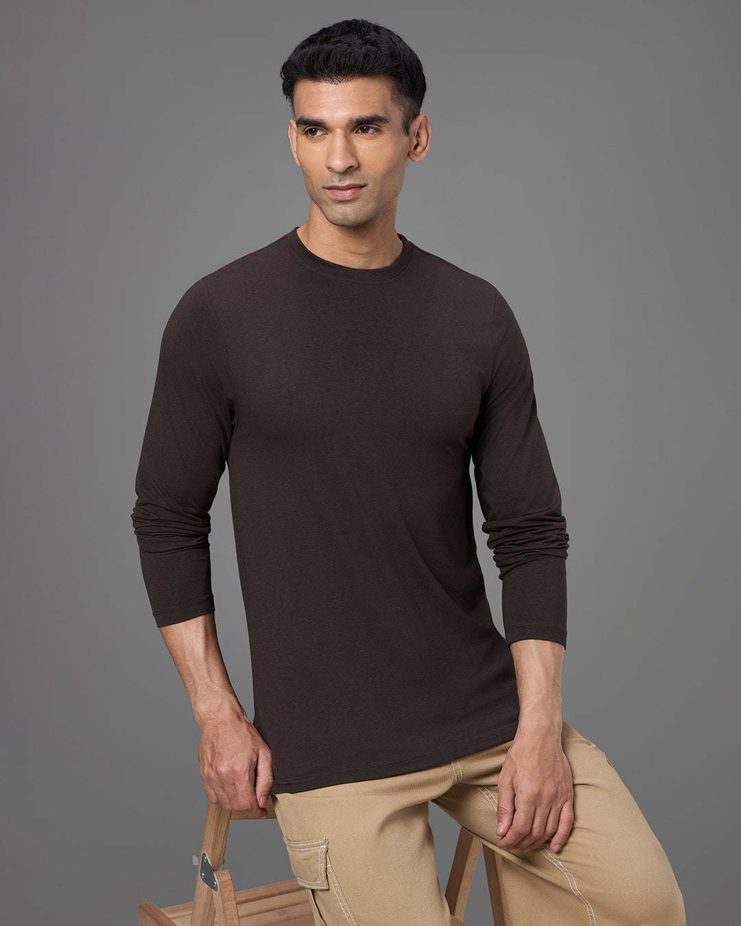 Cocoa Bamboo Full-sleeve