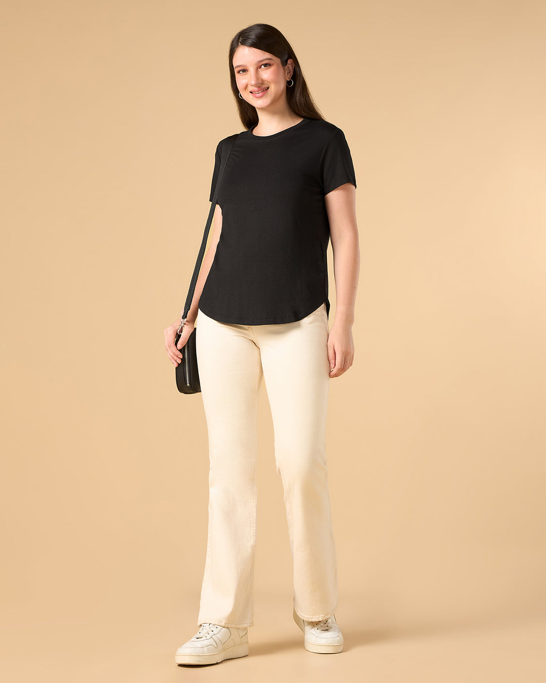 Ebony Bamboo Crew Neck