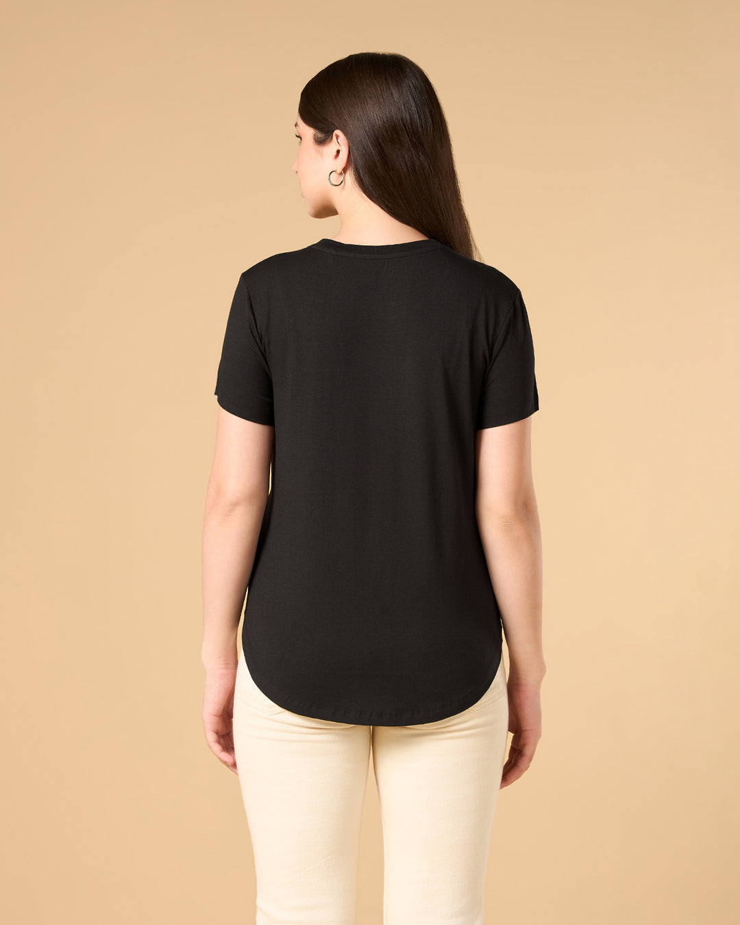 Ebony Bamboo Crew Neck