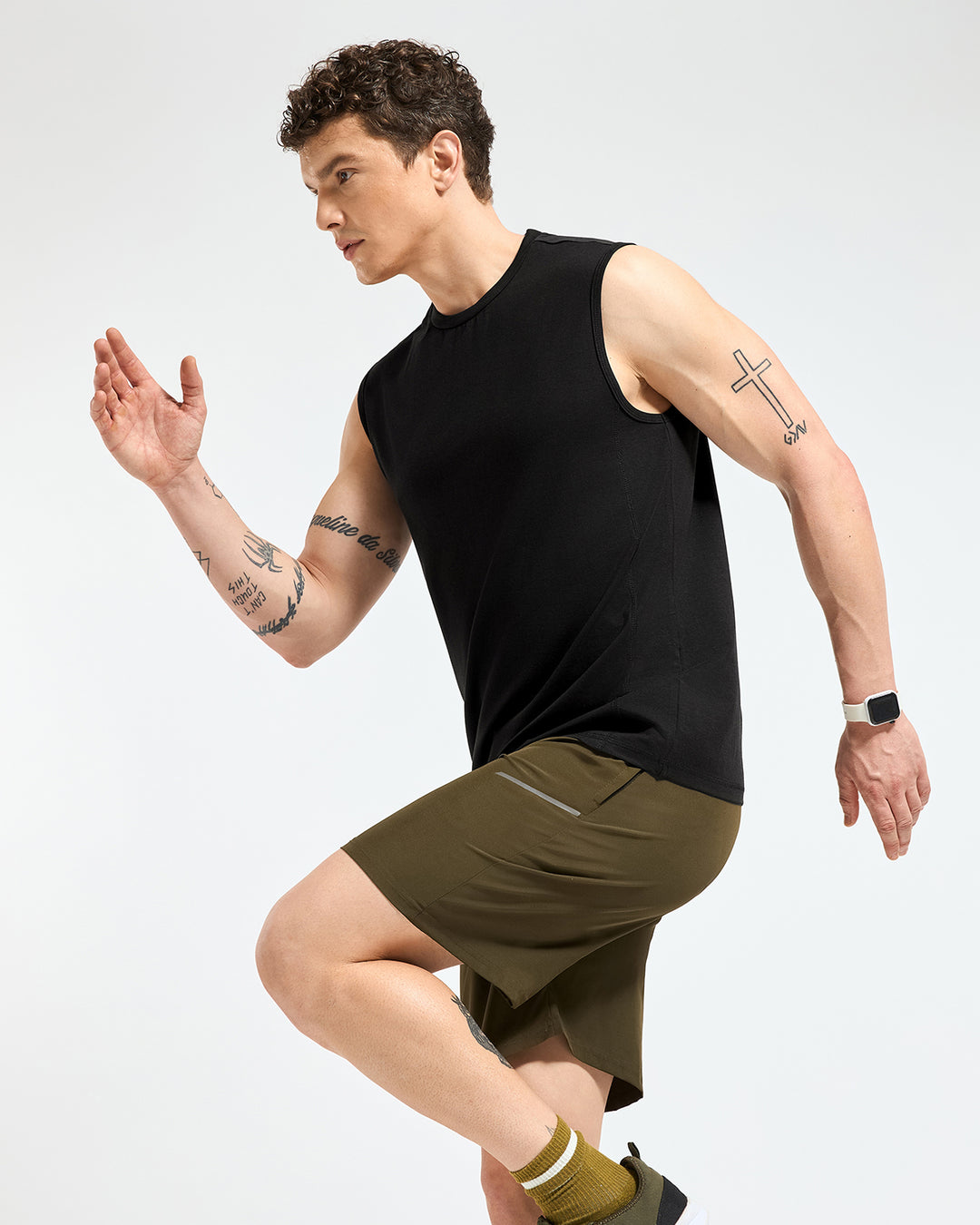 Bamboo Training Tank - Noir