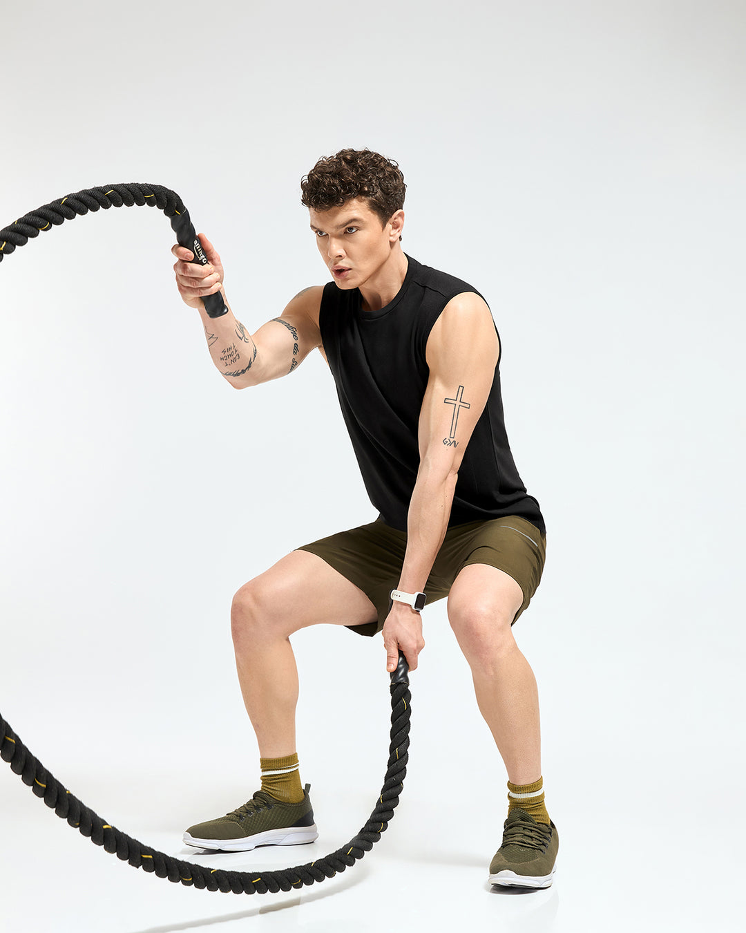 Bamboo Training Tank - Noir