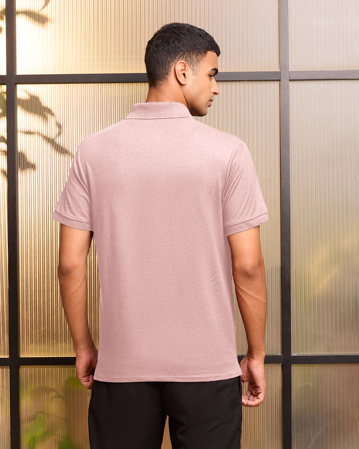 Mauve Bamboo Polo