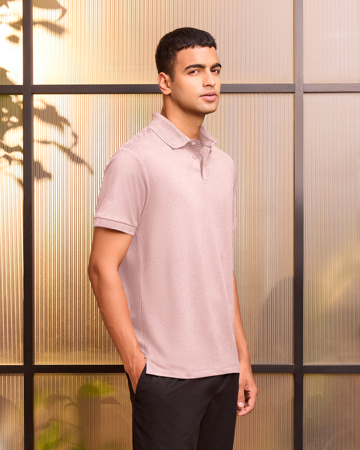 Mauve Bamboo Polo