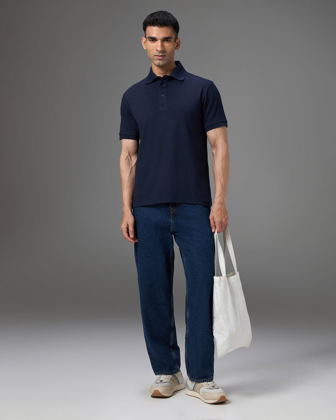 Blue Luxe Bamboo Polo