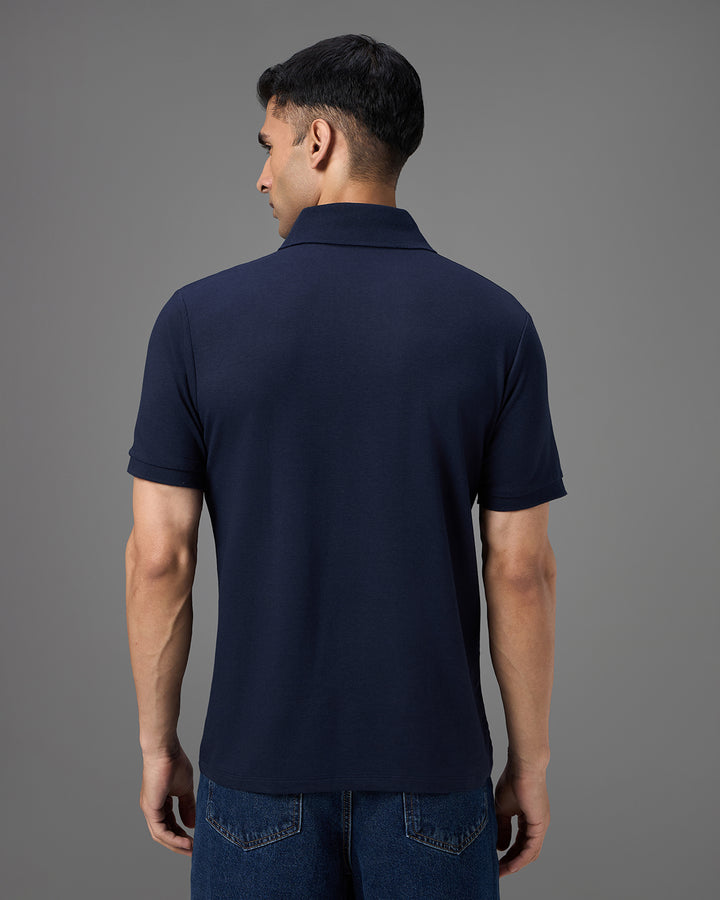Blue Luxe Bamboo Polo