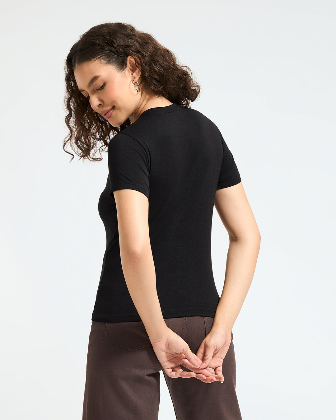 Bamboo Classic Crew - Ebony