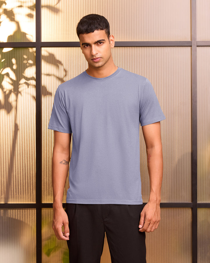 Lilac Bamboo Crew Neck