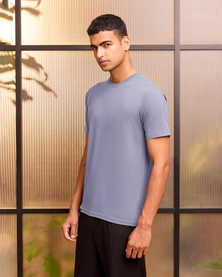 Lilac Bamboo Crew Neck