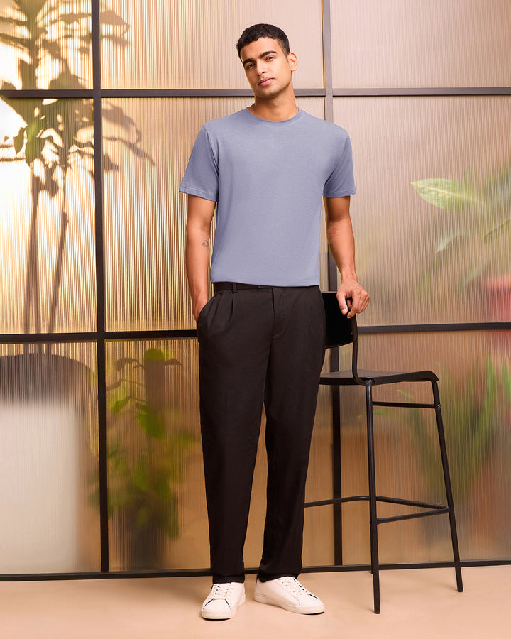 Lilac Bamboo Crew Neck