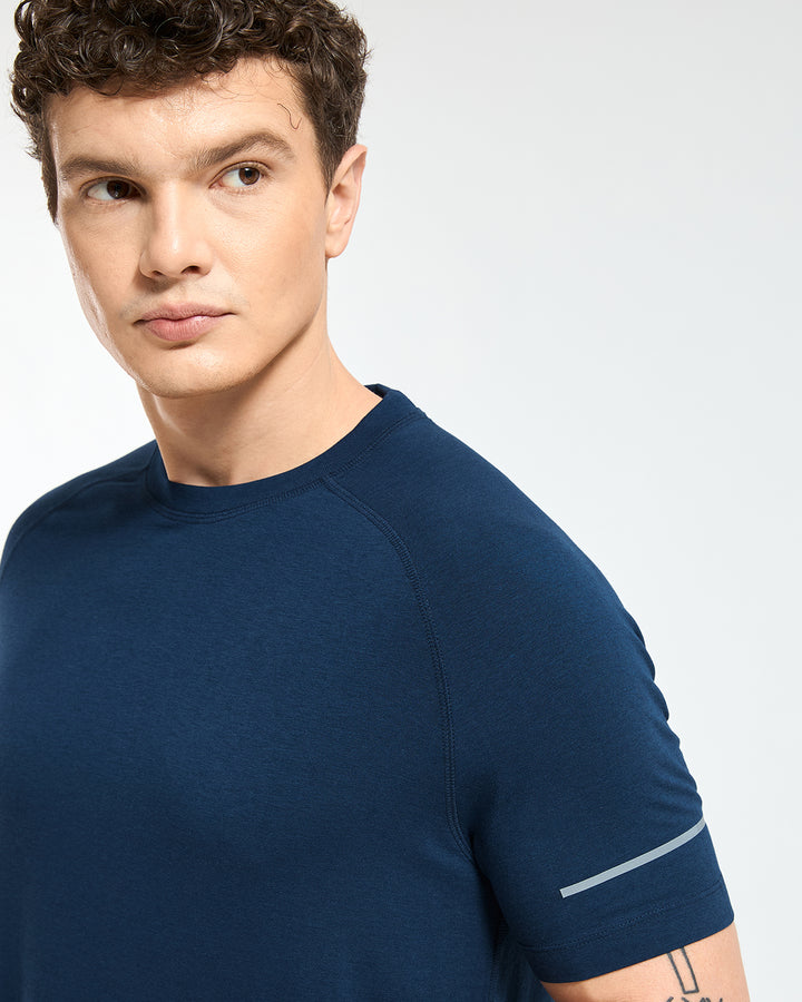 Bamboo Performance T-Shirt - Deep Ocean