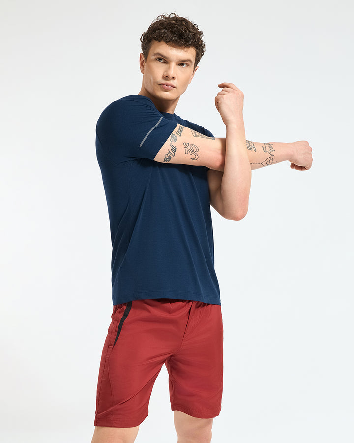 Bamboo Performance T-Shirt - Deep Ocean