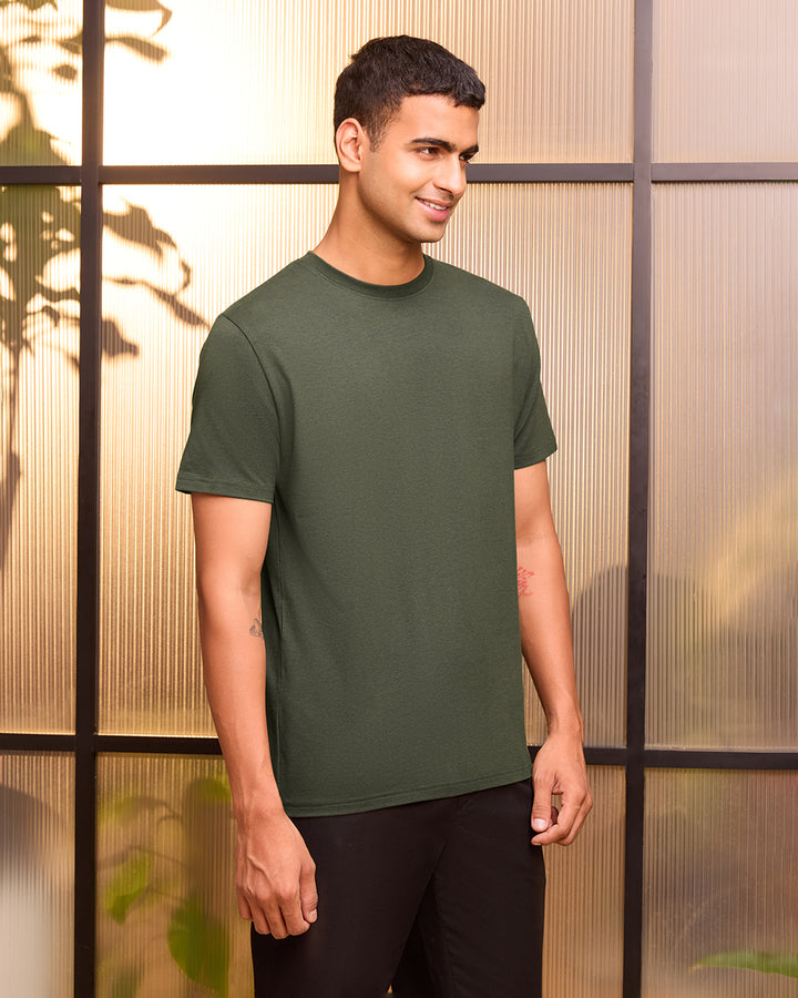 Camo Olive Bamboo T-Shirt