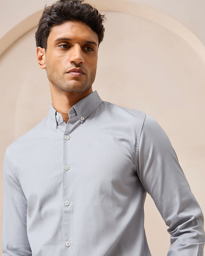 Glacier Grey - Oxford Shirt