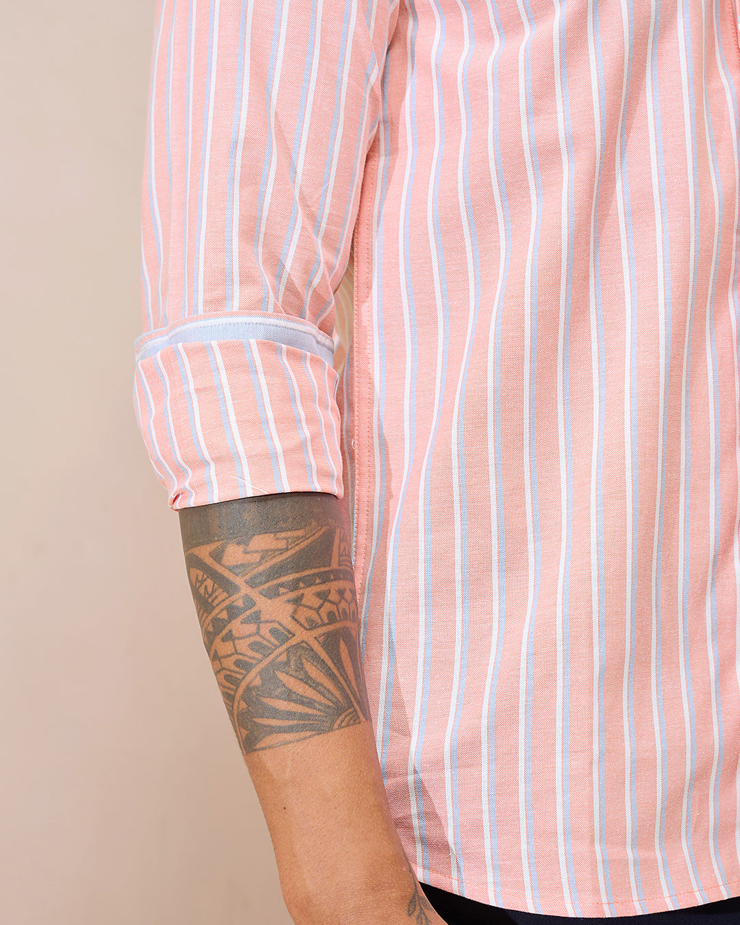 Peach - Oxford Shirt