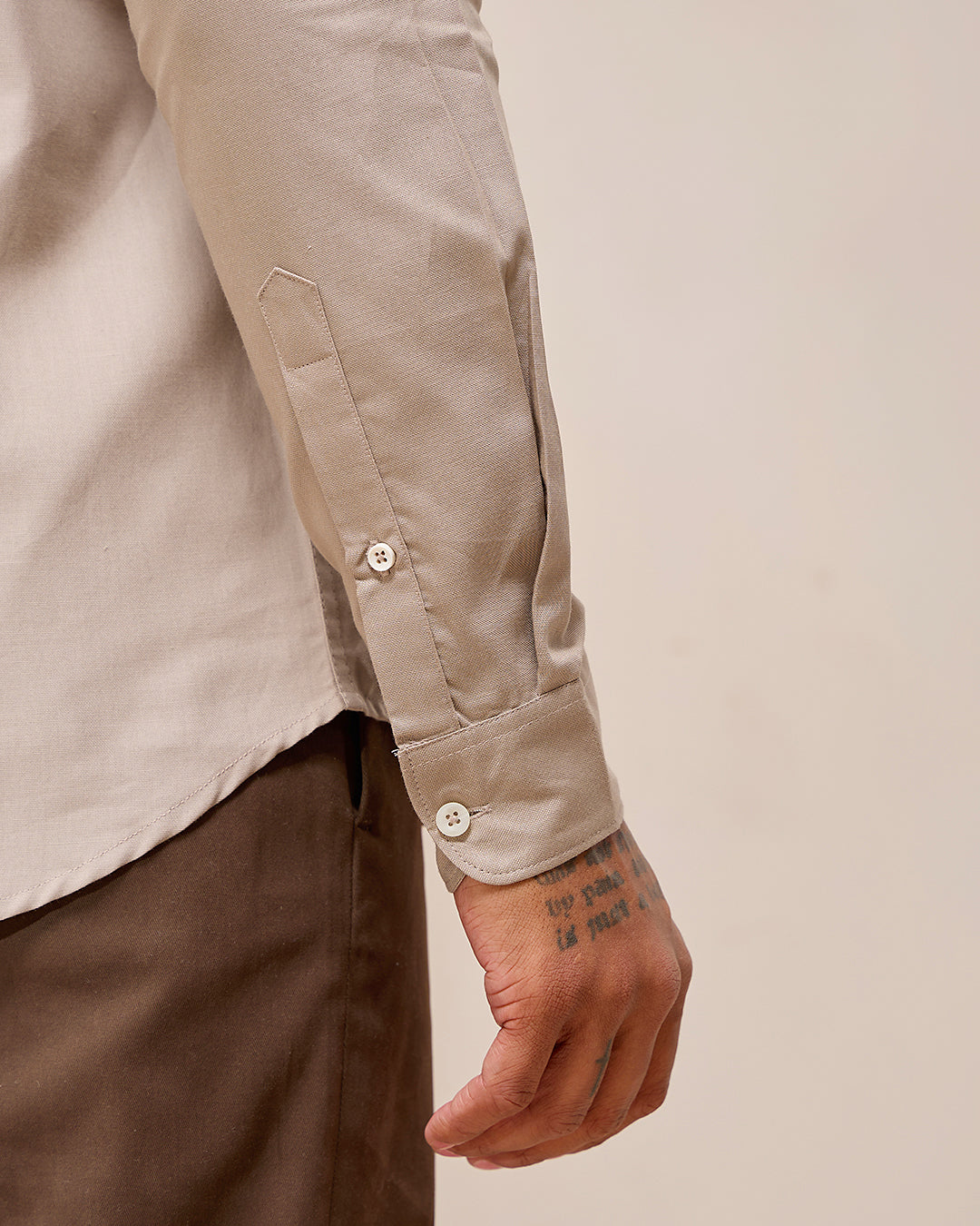 Tan - Oxford Shirt