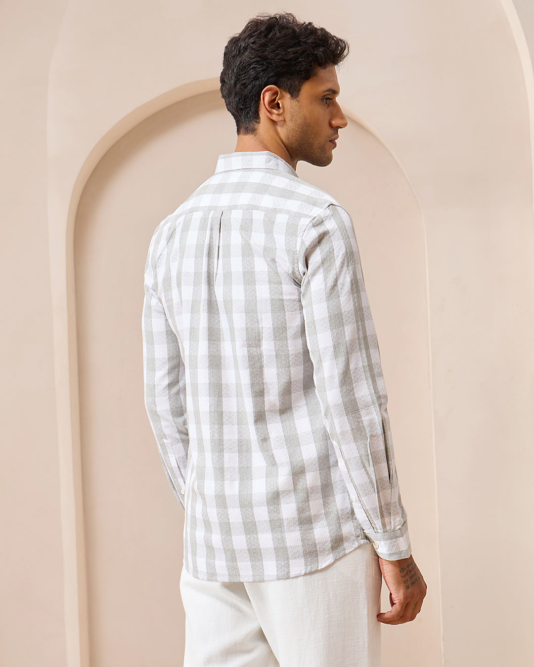 Grey Checkered - Classic Shirt