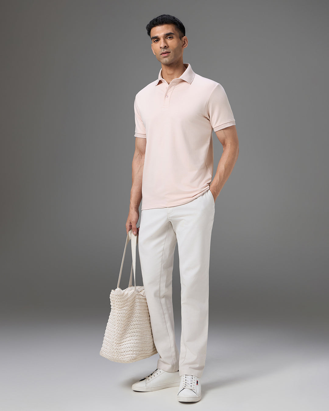 Mauve Bamboo Polo