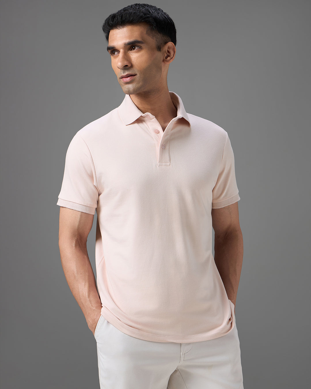 Mauve Bamboo Polo