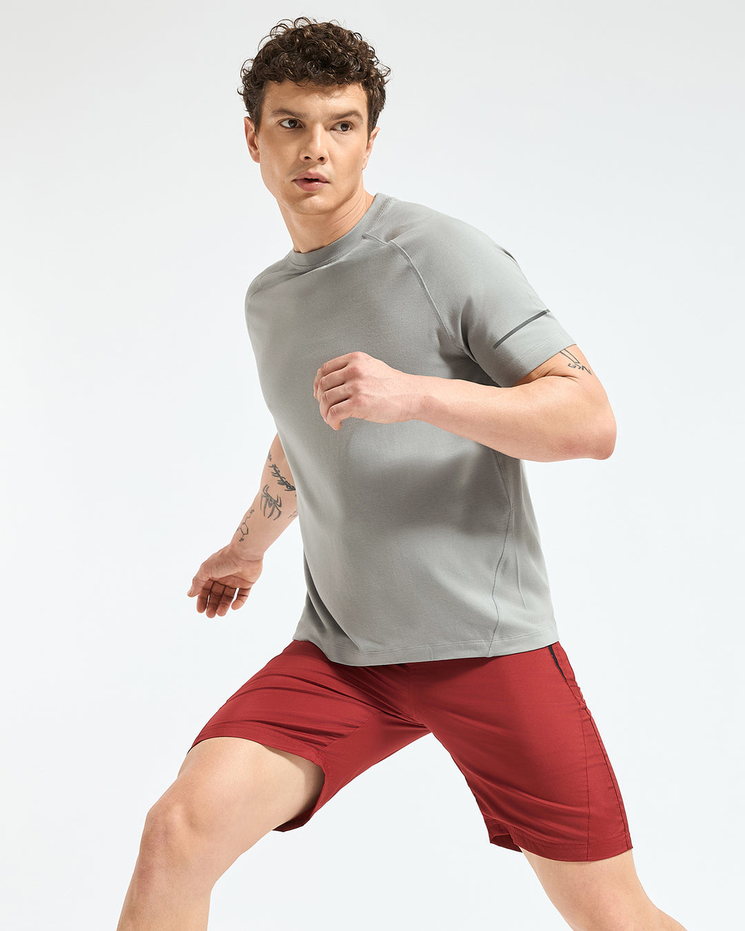 Bamboo Performance T-Shirt - Mist Grey