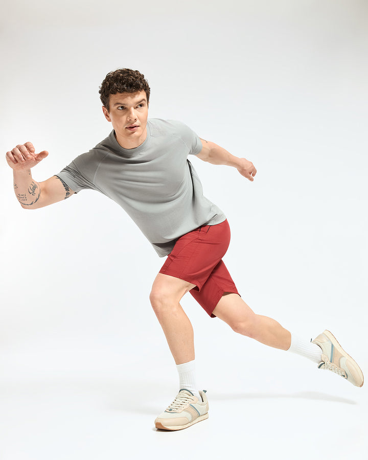 Bamboo Performance T-Shirt - Mist Grey