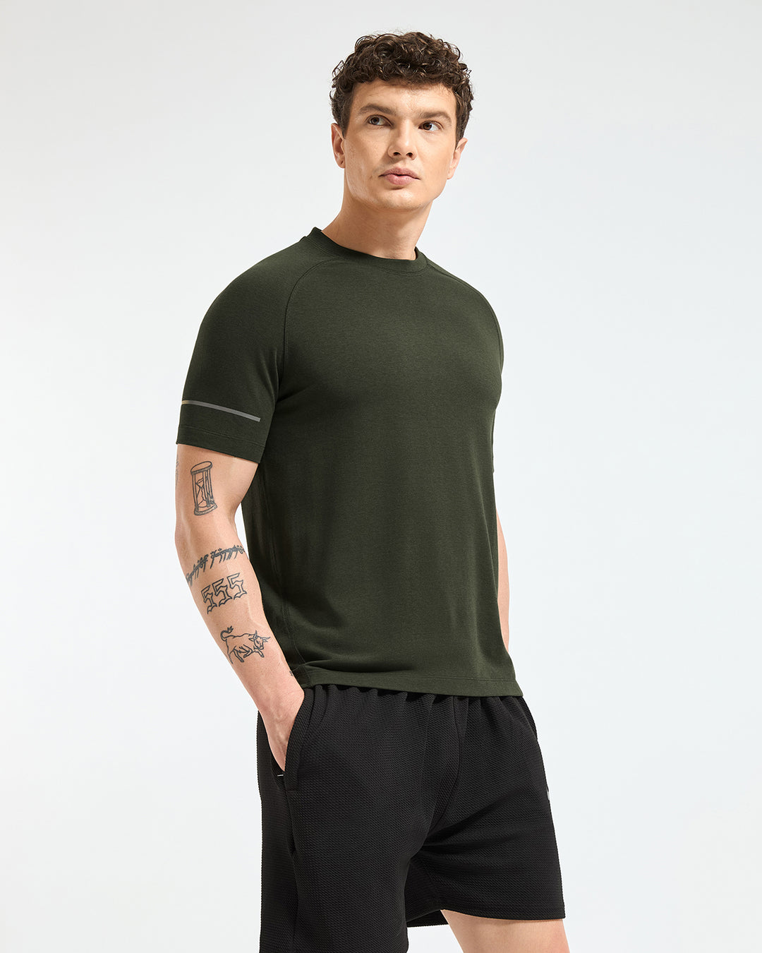 Bamboo Performance T-Shirt - Olive