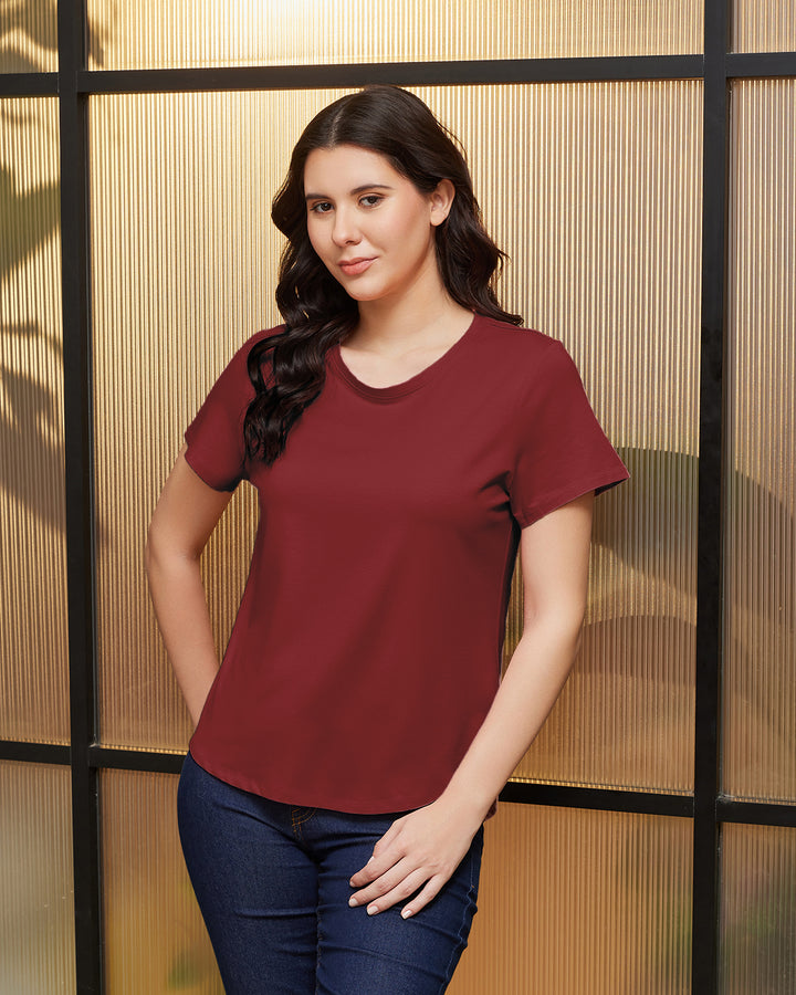 Wild Syrah Bamboo Crew Neck