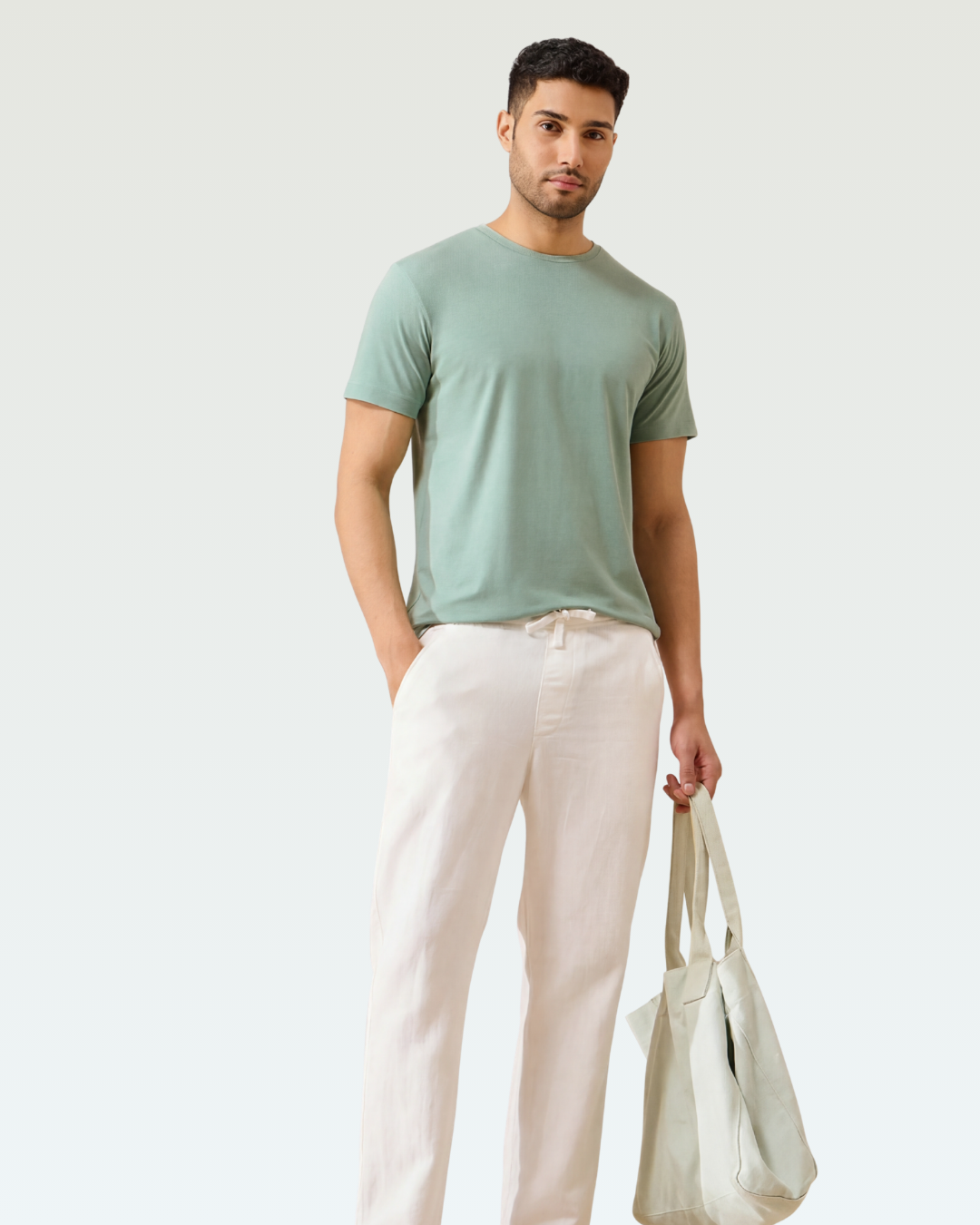 Bamboo Crew Neck - Willow