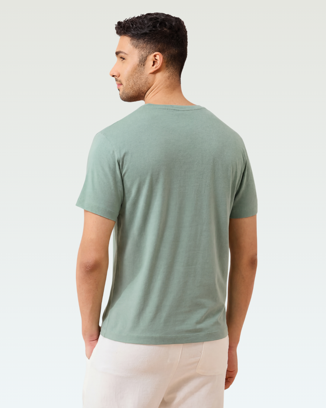 Bamboo Crew Neck - Willow
