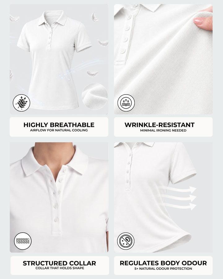 Women's Bamboo Core Polo