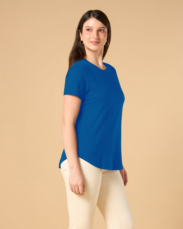 Wave Bamboo Crew Neck
