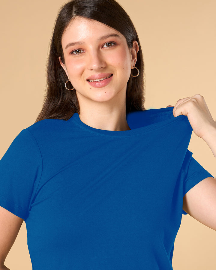 Wave Bamboo Crew Neck