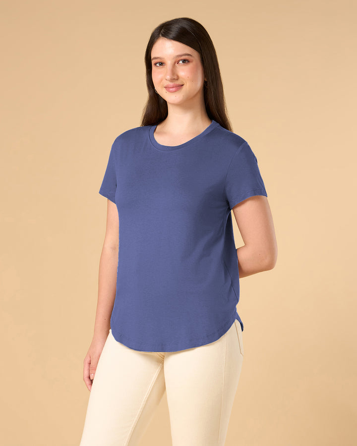 Orchid Bamboo Crew Neck