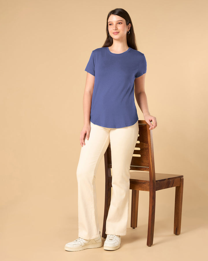 Orchid Bamboo Crew Neck