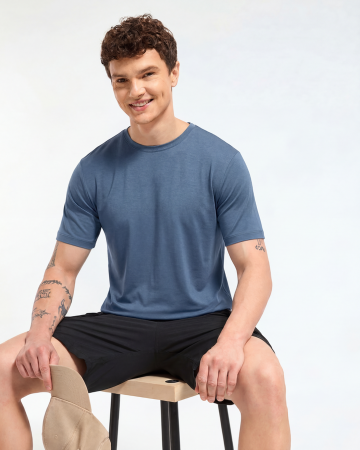 Men's Bamboo Cloud Crew Neck T-Shirt