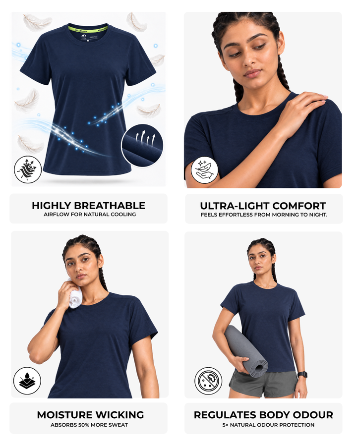 Women's Bamboo Active Performance T-Shirt