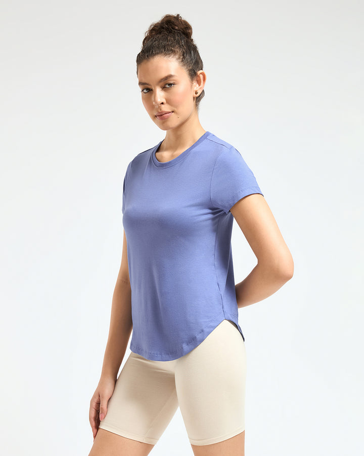 Bamboo Lounge T-Shirt - Orchid