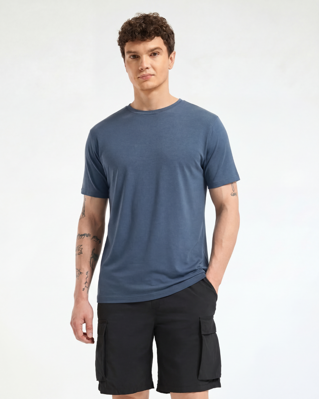 Men Bamboo Crew Neck