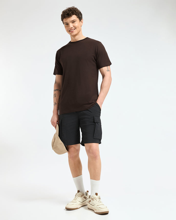 Bamboo Crew Neck - Cocoa